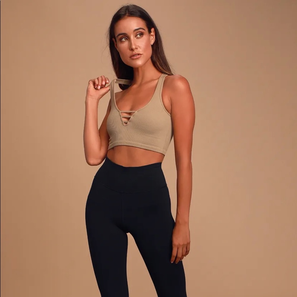 NWT Free People Strapped In Brami